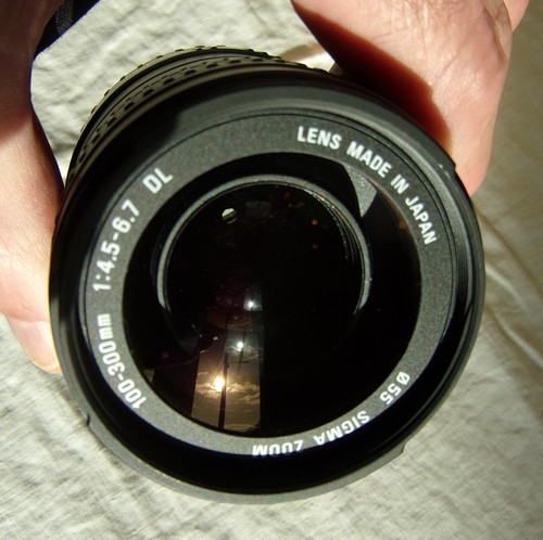 Objectif photo sigma lens - objectif,